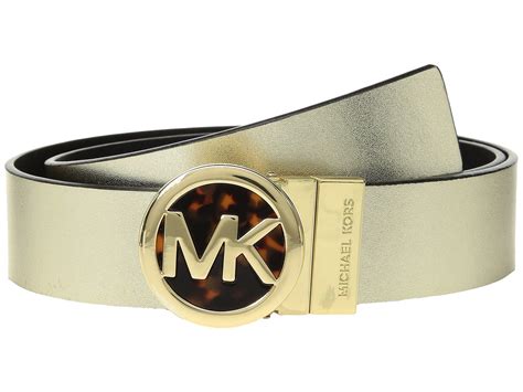 michael kors gold belt.